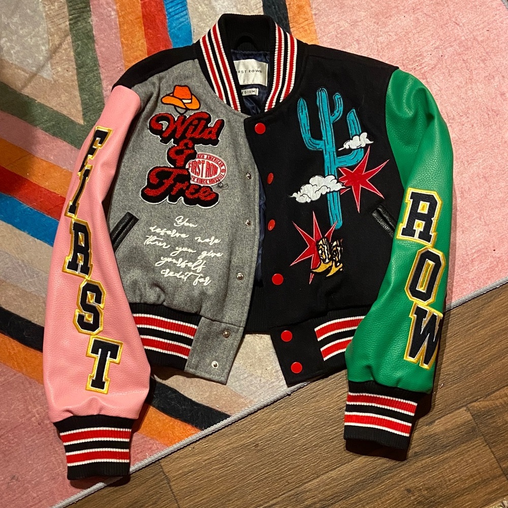 Stylish Multicolor Women's Bomber Jacket